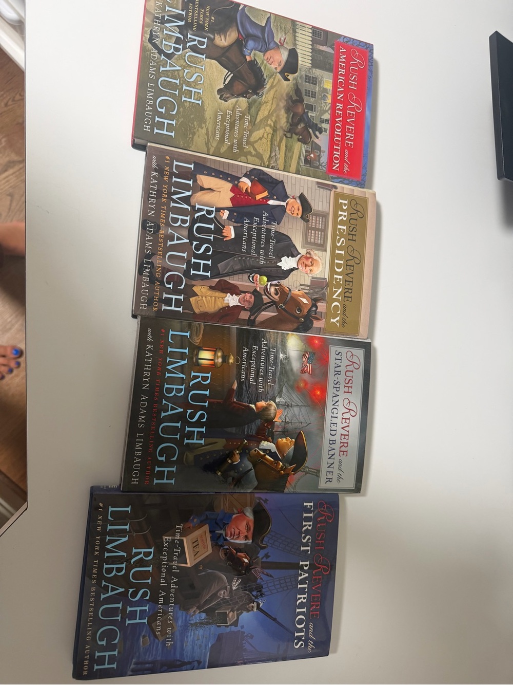 Rush Revere Book Set by Limbaugh - Multicolor Covers
